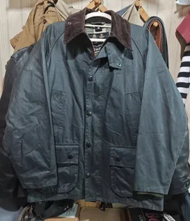 Barbour Bedale Waxed Cotton Jacket UK Made 9/10