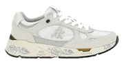 Suede Leather-Insert Sneakers With Vintage-Inspired Sole