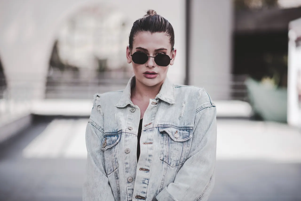 Photo with glasses