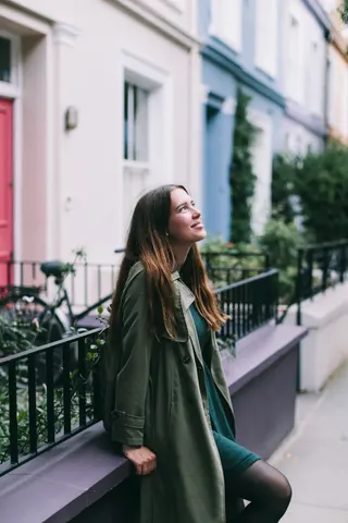 Photo with coat