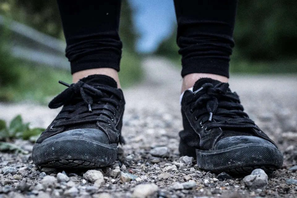 Photo with footwear