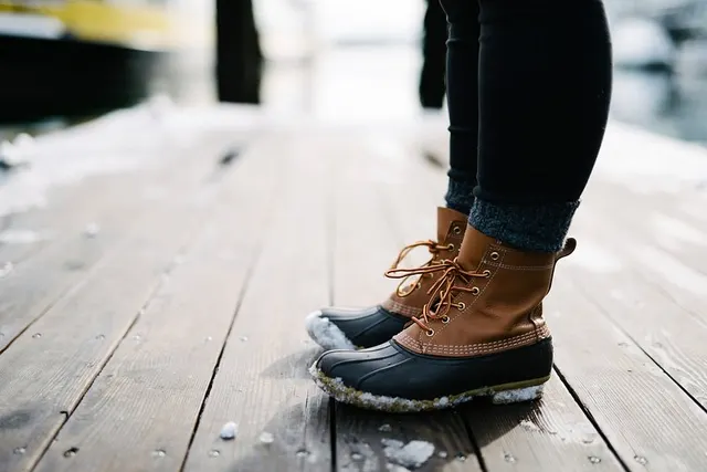 Photo with trousers and boots