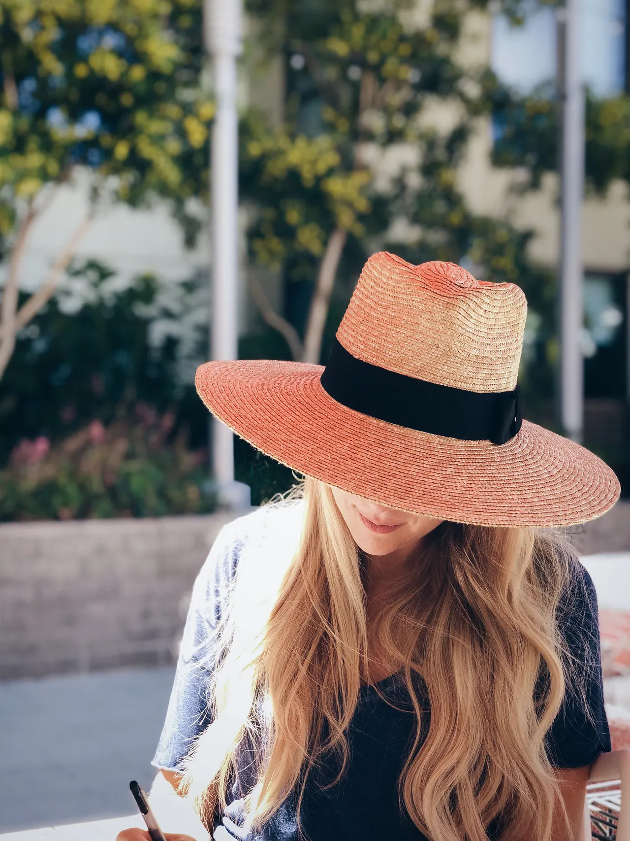 Photo with shirt and hat