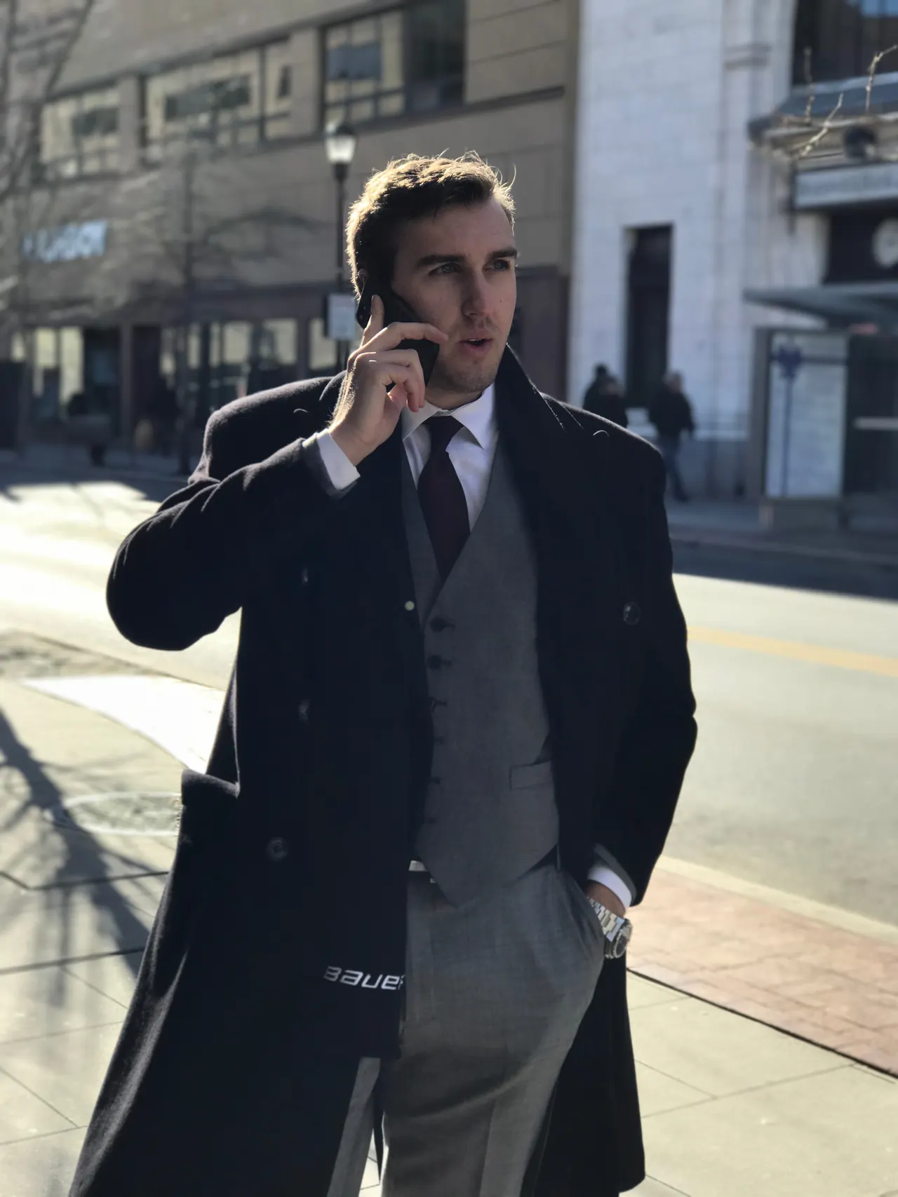 Photo with coat