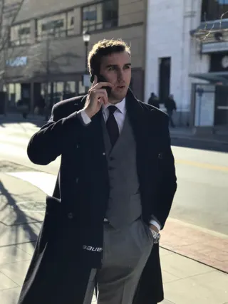 Photo with coat